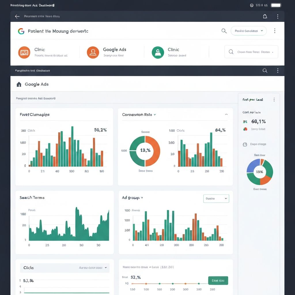 Dashboard Clínica de Estética e Harmonização